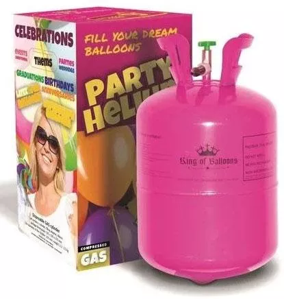 Φιάλη Ήλιον Μπαλονιών για 50 Μπαλόνια 23cm