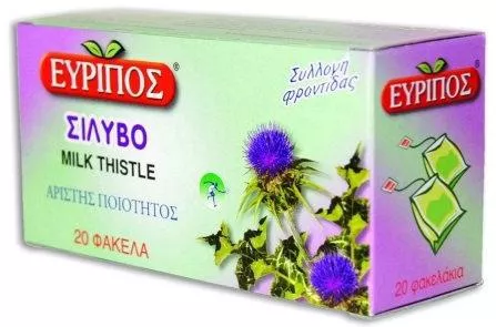 Τσάι Γαϊδουράγκαθο Εύριπος 20 Φακελάκια