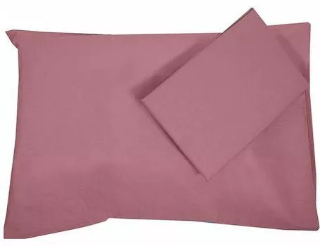 Σετ Μαξιλαροθήκες Rythmos Madonna Βαμβακερή 70x50cm Dusty Pink