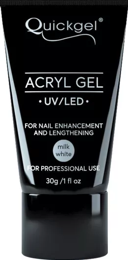 Acrygel Quickgel Milkwhite 30gr Λευκό