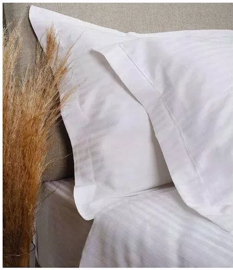 Μαξιλαροθήκη Cotton Linen Βαμβάκι & Πολυεστέρας Oxford 70x50cm Λευκό