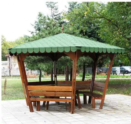 Κιόσκι 1.284 Κήπου Ξύλινο 4.6x4m