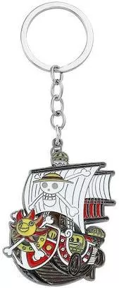 Μπρελόκ Molf's One Piece Ship Ασημί