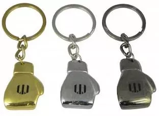 Μπρελόκ Sport Masters από Μέταλλο Γάντι του Μποξ 2.5x4cm Μαύρο