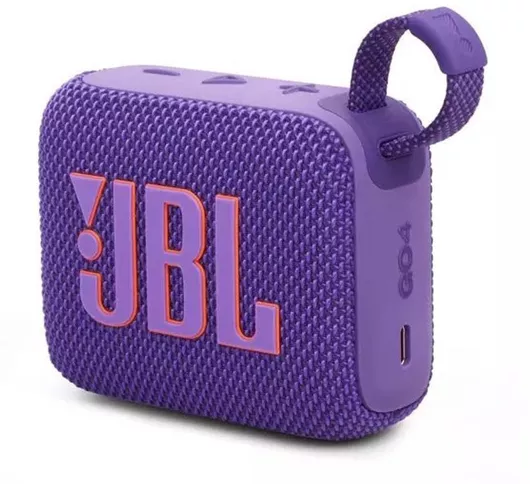 Ηχείο Bluetooth JBL Go 4 Αδιάβροχο 4.2W έως 7 Ώρες Λειτουργίας Μοβ