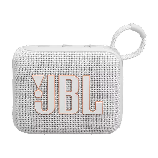 JBL Go 4 Αδιάβροχο Φορητό Ηχείο Bluetooth 4.2W με Διάρκεια Μπαταρίας έως 7 Ώρες Λευκό