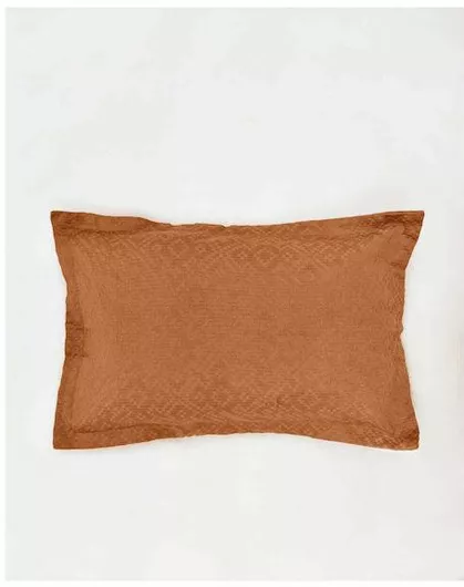 Μαξιλαροθήκη Pennie 212241-07 Aztec Tourmali Oxford 52x75cm Κεραμιδί