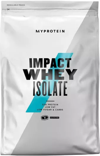 Πρωτεΐνη Myprotein Impact Whey Isolate Ορού Γάλακτος Χωρίς Γλουτένη με Γεύση Natural Chocolate 2.5kg