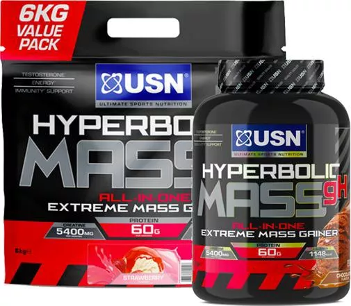 Πρωτεΐνη USN Όγκου Hyperbolic Mass Σοκολάτα 6kg