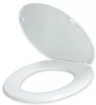 Καπάκι Λεκάνης S6500170 30x46cm Πλαστικό Λευκό