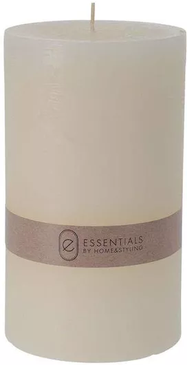 Κερί JK Home Decoration 250375 σε Βάζο 9x15cm Λευκό