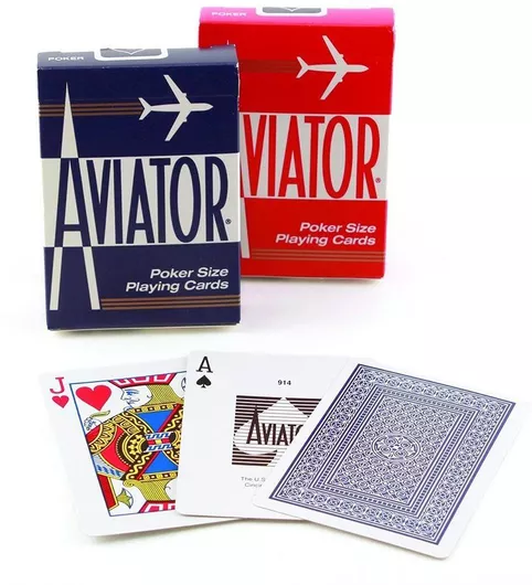 Τράπουλα Aviator Standard Index Κλασική Πλαστικοποιημένη