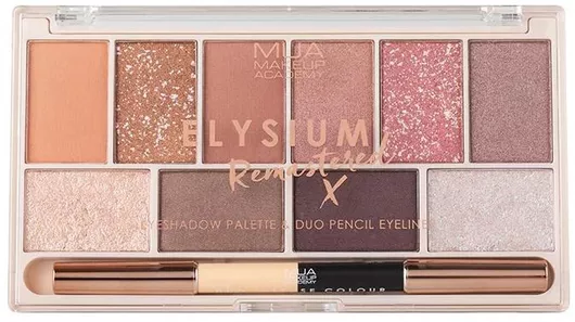 Παλέτα Σκιών MUA 10 Shade Palette Elysium Remastered 17gr