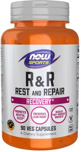 Now Foods R & R Rest And Repair Ειδικό Συμπλήρωμα Διατροφής 90 φυτικές κάψουλες
