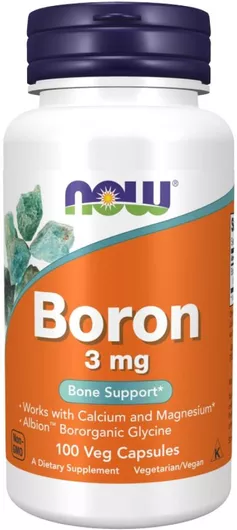 Now Foods Boron 3mg 100 Κάψουλες