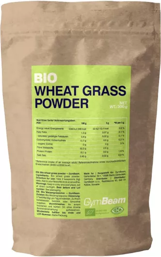 Ρόφημα Gymbeam Bio Wheat Grass 200gr