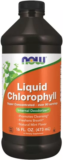Now Foods Liquid Chlorophyll 473ml Green