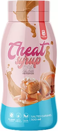 Σιρόπι Ζαχαροπλαστικής Cheat Meal Nutrition Zero Calorie Αλμυρή Καραμέλα 500ml