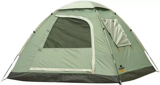 Σκηνή Camping Hupa Palace Καλοκαιρινή Igloo για 3 Άτομα 210x210x140cm Χακί