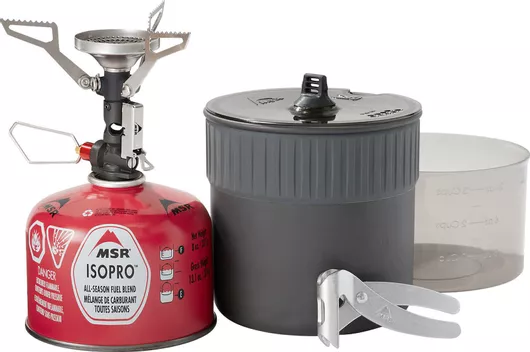 Εστία Υγραερίου MSR Pocket Rocket Deluxe Stove Kit με Σκεύη