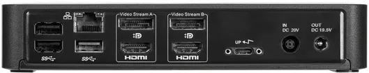 Docking Station Laptop Targus USB-A με HDMI/DisplayPort 4K Ethernet Μαύρο