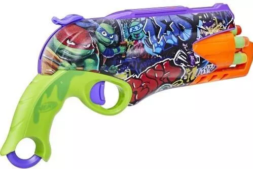 Nerf Hasbro Εκτοξευτής Turtles Mutant Mayhem Blaster για 8+ Ετών