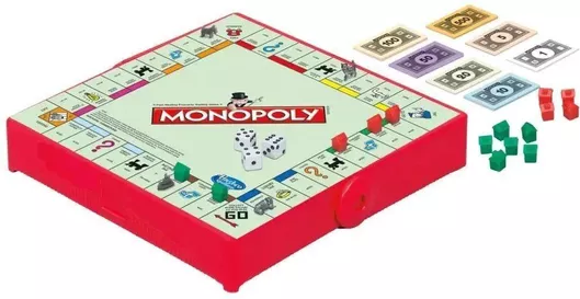 Επιτραπέζιο Παιχνίδι Hasbro Monopoly Grab & Go για 2-4 Παίκτες για 8+ Ετών