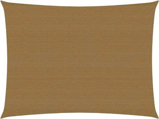 Πανί Σκίασης vidaXL 311392 Συνθετικό Ρατάν 300x200cm Καφέ
