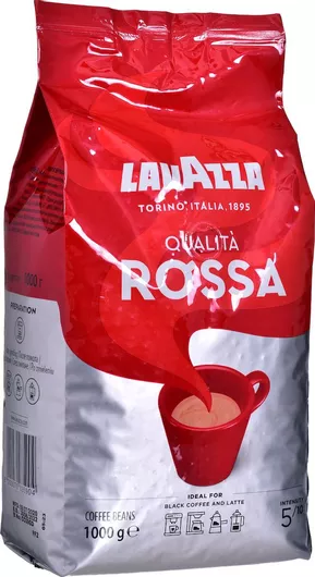 Καφές Espresso Lavazza Rossa σε Κόκκους 1000gr