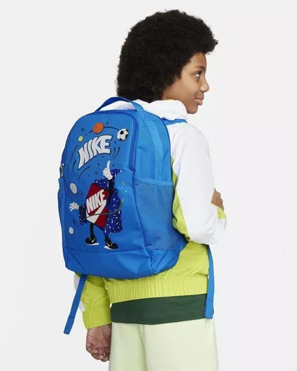 Σχολική Τσάντα Δημοτικού Nike Brasilia Πλάτης Μπλε