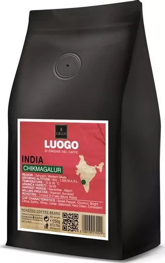 Καφές Espresso Gran Caffe Gran India Plantation Chikmagalur Luogo με Άρωμα 250gr