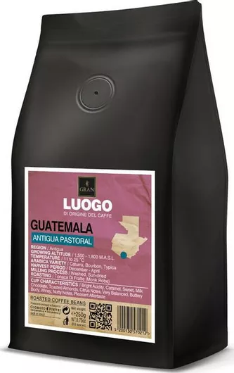 Καφές Espresso Gran Caffe Guatemala Antigua Pastoral Luogo με Άρωμα 250gr