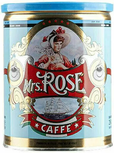 Καφές Espresso Mrs Rose Decaffeine Arabica σε Κόκκους σε Κουτί 250gr