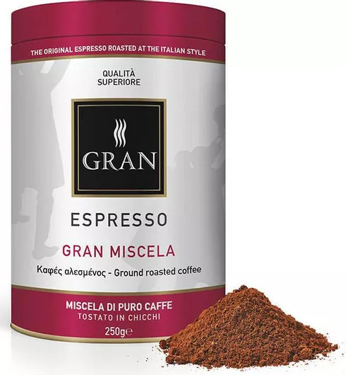 Καφές Espresso Gran Caffe Miscela με Άρωμα 250gr