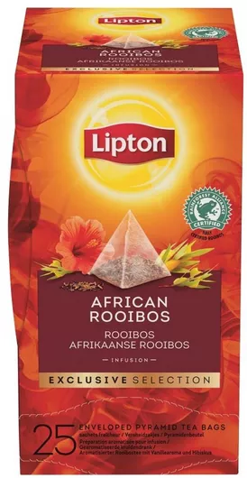 Τσάι Lipton Πυραμίδα African Rooibos 25 Φακελάκια