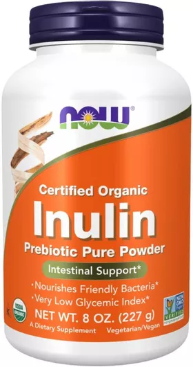 NOW Foods Inulin Prebiotic Pure Powder 227gr