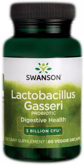Swanson Lactobacillus Gasseri 3 Billion CFU Προβιοτικά 60 φυτικές κάψουλες
