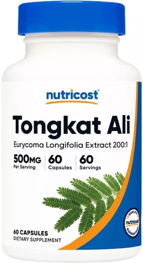 Nutricost Tongkat Ali 500mg 60 Κάψουλες
