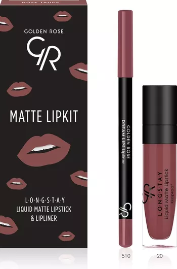 LipKit Golden Rose Matte Rose Taupe
