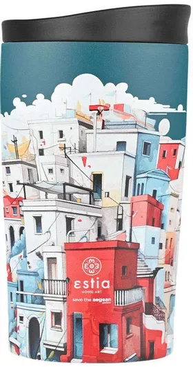 Ποτήρι Θερμός Estia Coffee Mug Save The Aegean 350ml Urban Mythos