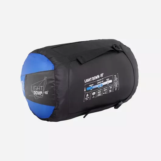 Sleeping Bag Millet Light Down Διπλό Μούμια 215x80cm Μπλε
