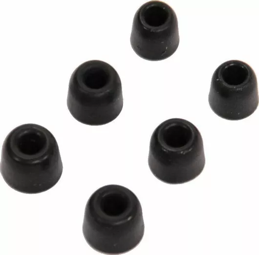Ανταλλακτικά Eartips KZ Silicone για Ακουστικά ΚΖ Μαύρο