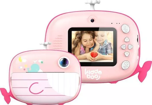 Compact Φωτογραφική Μηχανή Kiddoboo FotoFun 2 Whale Ροζ