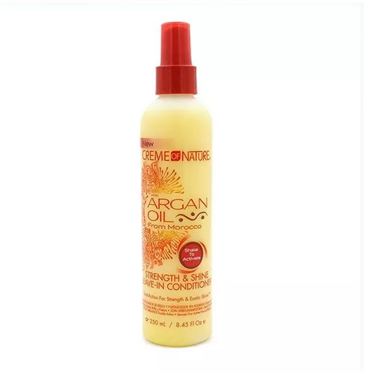Conditioner Μαλλιών Creme of Nature Argan Oil Strength & Shine Leave In Ενυδάτωσης για Όλους τους Τύπους Μαλλιών 250ml
