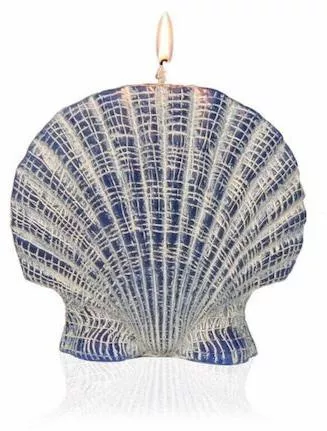 Κερί Versa S3401132 13x5x12cm Μπλε