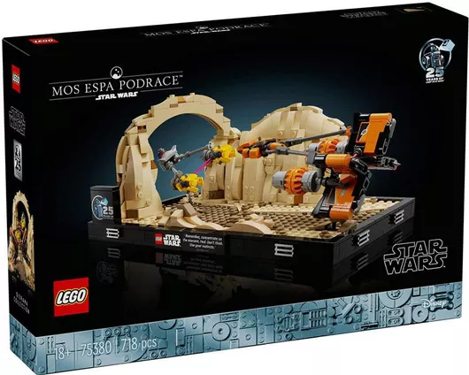 Lego Star Wars: Mos Espa Podrace Diorama για 18+ Ετών #75380