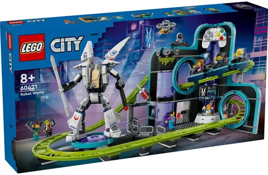 Lego City: Robot World Roller-Coaster Park για 8+ Ετών #60421