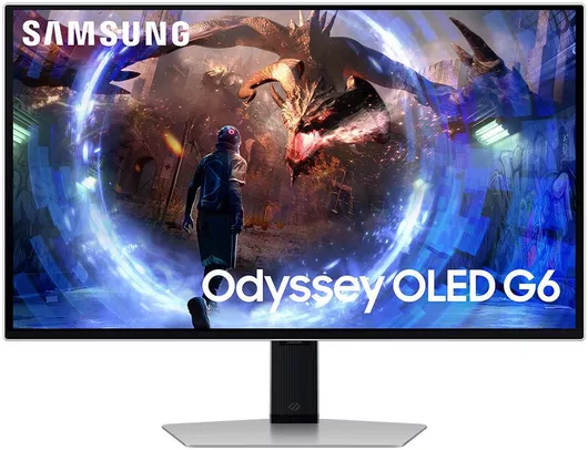 Οθόνη Υπολογιστή Samsung Odyssey G6 G60SD QD-OLED HDR 27" QHD 2560x1440 360Hz με Χρόνο Απόκρισης 0.03ms GTG