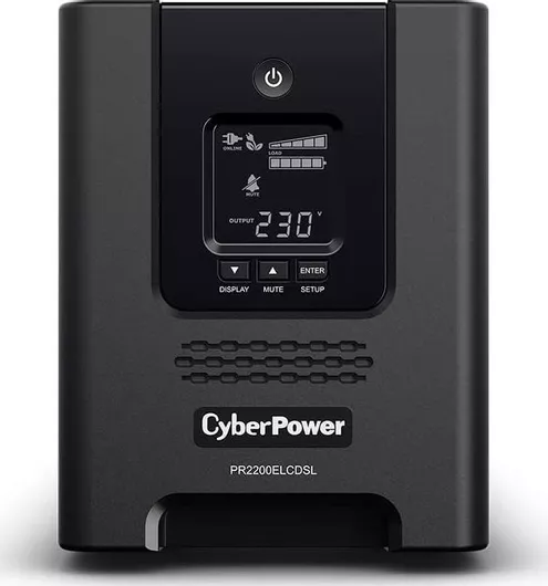 UPS CyberPower Professional PR3000ELCDSL Line-Interactive 3000VA 2700W με 8 IEC Πρίζες