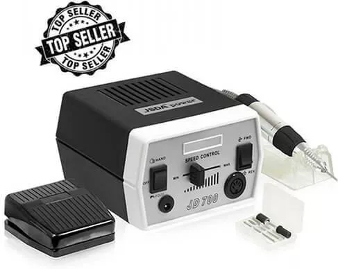 Τροχός Νυχιών JSDA JD700 Ρεύματος 30000rpm με Πεντάλ 35W Μαύρο